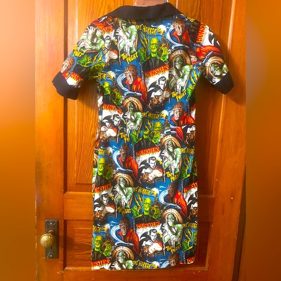 Rare Paper Doll Productions Universal Monsters Pinup Dress-size medium - Picture 2 of 6